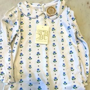 NWT TBBC Maude’s Peter Pan Collar Shirt 3T